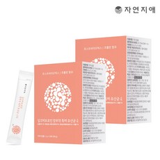 자연지애 실크피브로인 장부착 특허 유산균 스틱 2g x 30포 / 장밀착 장정착 특허 유산균, 2개, 60g