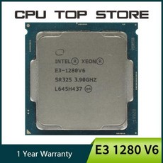 인텔 제온 E3 1280 V6 8M 캐시 3.9GHz SR325 LGA 1151 CPU 프로세서