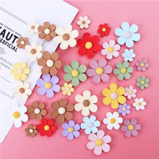 골든에스 플라워 마그넷 냉장고 자석 9P (3색 3사이즈), 3Color (대 중 소 1set)