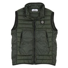 스톤아일랜드키즈 [스톤아일랜드키즈] 로고 7716G0332 V0058 6A8A 키즈 패딩 조끼