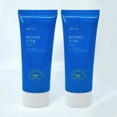 식물나라 산소수 워터프루프 선크림 100ml 대용량