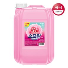 소프란 by 샤프란 핑크하모니 섬유유연제 20L x1개, 상세페이지 참조