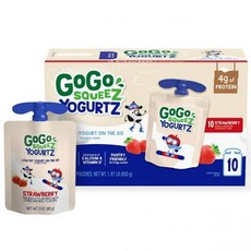 고고 스퀴즈 요거트Z 스트로베리 85g 10팩