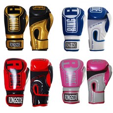 링사이드 에이펙스 복싱 무에타이 킥복싱 글러브 RingSide Apex FTG1 백글러브, Pink/Grey