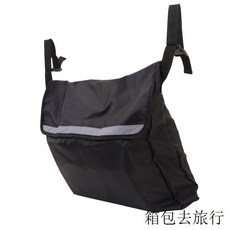 보조 방수 수납 뒷가방 보조가방 사이드가방 가방 휠체어가방 휠체어용 액세서리 대용량, 휠체어백홀더블랙, 1개