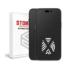스톤스틸 1+1 아이폰14 프로 맥스 플러스 AG 지문방지 풀커버 액정보호 강화유리필름, AG 지문방지 풀커버강화유리 2매