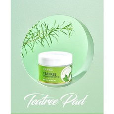 메디힐 티트리 카밍 에센스 패드(50매/130ml) 진정 수분 쿨링 각질케어, 패드 50매 1통