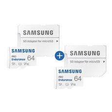 삼성전자 마이크로SD카드 PRO Endurance 64GB MB-MJ64KA/APC 2개