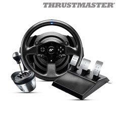 트러스트마스터 T300RS GT Edition 레이싱휠 TH8A 쉬프터 패키지(PS5 PS4 PC용), 1개