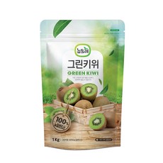 [업체발송] 뉴뜨레 냉동 그린키위홀 1kg 뉴질랜드 5개세트, 5개