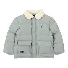 캉골쉬어링다운점퍼