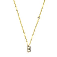 14k모노그램목걸이