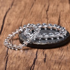 천연 둥근구슬 남성 여성 타입 커플 홑겹 염주 전자파차단 운전환 액세서리