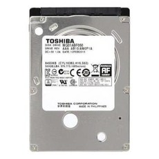 TOSHIBA Notebook HDD 시리즈[500G 8M (MQ01ABF050)] 도시바 500GB MQ01ABF050 SATA3/5400/8M/노트북용 슬림 - mq01abf050