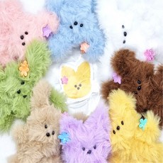 밍크 모루 인형 만들기 DIY 키트 곰돌이 키링 열쇠고리 1P 색상랜덤 10대선물, 밍크 모루 인형만들기 키트 1P (색상 랜덤), 1개
