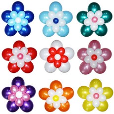 죠이텍스 3단꽃풍선세트, 7.블루