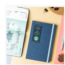 starbucks 2021년 2021 스타벅스 다이어리 플래너 구매 싱가포르판 (성인일기장), 블루