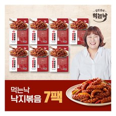 [김민경의 먹는 낙] 김민경 먹는낙 매콤통통 낙지볶음 310g x 7팩, 7개