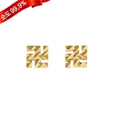 남자순금귀걸이