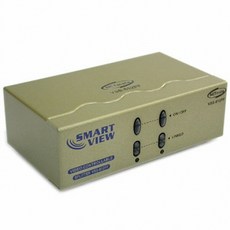(H) NETmate 초고해상도 2:1 모니터 분배기(수동기능포함) VSS-812PF, 단일 색상
