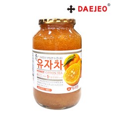 두레원 유자차1kg 유자청 수제청 유자에이드 병유자차, 1개, 1개입