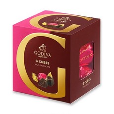 고디바 지큐브 밀크 초콜릿 8p, 66g, 1개
