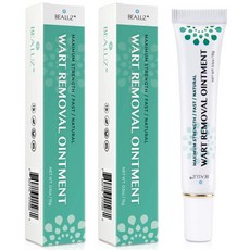 BEALUZ Skin Tag Wart Remover 피부 사마귀 티눈 쥐젖 편평사마귀 제거 리무버크림 젤 빠른 흡수 15g 2팩