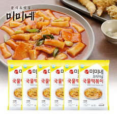 [미미네] 오리지널 국물떡볶이 6봉, 570g, 6개