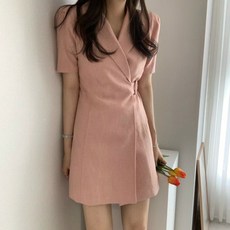 린넨미니원피스