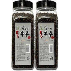 업소용 통후추 100% 대용량 후추, 2개, 400g