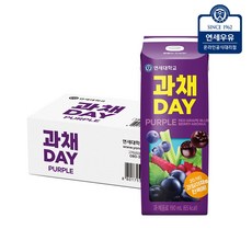 연세대학교 과채데이 음료 퍼플