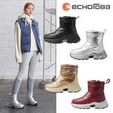 [에코로바] 24FW 여성 스노위 패딩 부츠