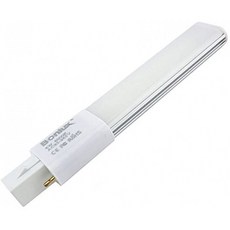 Bonlux 6W G23 LED 전구 2 핀 웜웨이 3000K 180도 수평 설치 전구 개조 PL 전구 13W CFL 컴팩트 형광 램