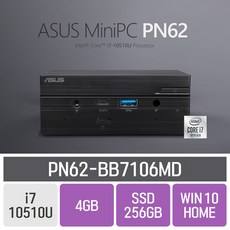 ASUS 미니PC PN62-BB7106MD, 4GB + 256GB + WIN10 HOME
