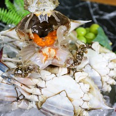 산지직송 연평도 서해안 햇 꽃게 제철 급냉 몽당 알배기 암꽃게, 1박스, 암꽃게 1kg