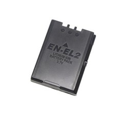 니콘 쿨픽스 2500 3500 SQ용 EN-EL2 배터리 또는 충전기, 2) 1 Battery