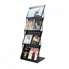VJG203349삼화 철제 카다로그 스탠드 규격 CS-215L 2열 4단 A4 거치대 건강 리플렛거치대