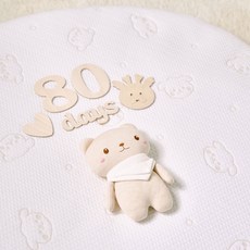 롤베이비 짱짱 쿨링 아기 원형러그 신생아 놀이방 듀라론 냉감 패드, cool문