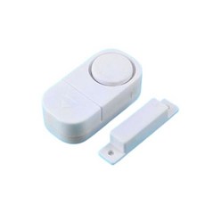 COMS 도어 알람 90dB 경고음 화이트, 단품, 1개