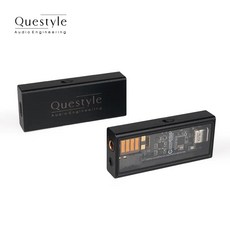 올드첸 진공관앰프 최신 questyle m15 휴대용 동글 dac헤드폰 듀얼 헤드폰 출력 포트(3.5mm 싱글 엔드 + 4.4mm 밸런스드), 안드로이드 버전 - 퀘스타일m15