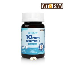 비타파우 반려동물 쏘헬시 10mm 영양제, 180회분, 오메가3, 1개