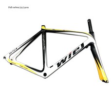 자전거 프레임 부품 티타늄 카본 프레임 새로운 WL 원래 52 54 cm 700C 내부 케이블 K로드 자전거 프레임이있는 풀 카본, 54cm 프레임 K