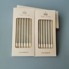 해외발송 생일 케이크 캔들 생일 촛불 케이크 베이킹 실 작은 촛불 어린이, 단일옵션, 옵션02