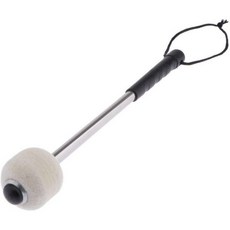 Almencla 31cm12.2인치 마칭 베이스 드럼 퍼커션 말렛 울 펠트 헤드 미끄럼 방지 스틱 테너 드럼을 위한 악기 액세서리, 1개