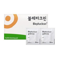 삼일제약 블레파크린 20매입 눈꺼풀세정제, 1box