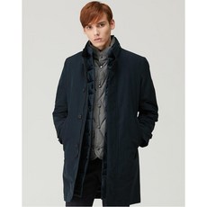 헤지스 남성 19FW 네이비 탈착내피 코트 WHCO9D462N2