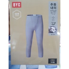 남자7부내복바지