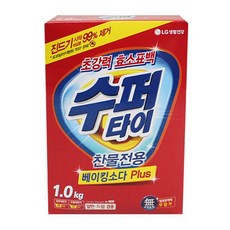 [인기템100]수퍼타이 찬물 베이킹소다 1.0kg 세탁 가루 빨래 세제 _ 634235EA, 쿠팡이후상 1, 쿠팡이후상 본상품선택