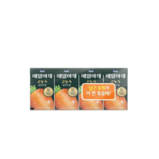 매일야채 고농축 당근의힘125mlX4개, 125ml, 4개