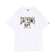 베이프 BAPE 카모 NYC 로고 티셔츠 반팔 일본 정품